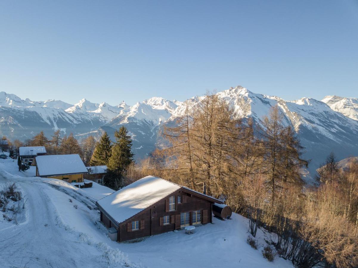 Villa Chalet Pierre Blanche Nendaz Exterior foto